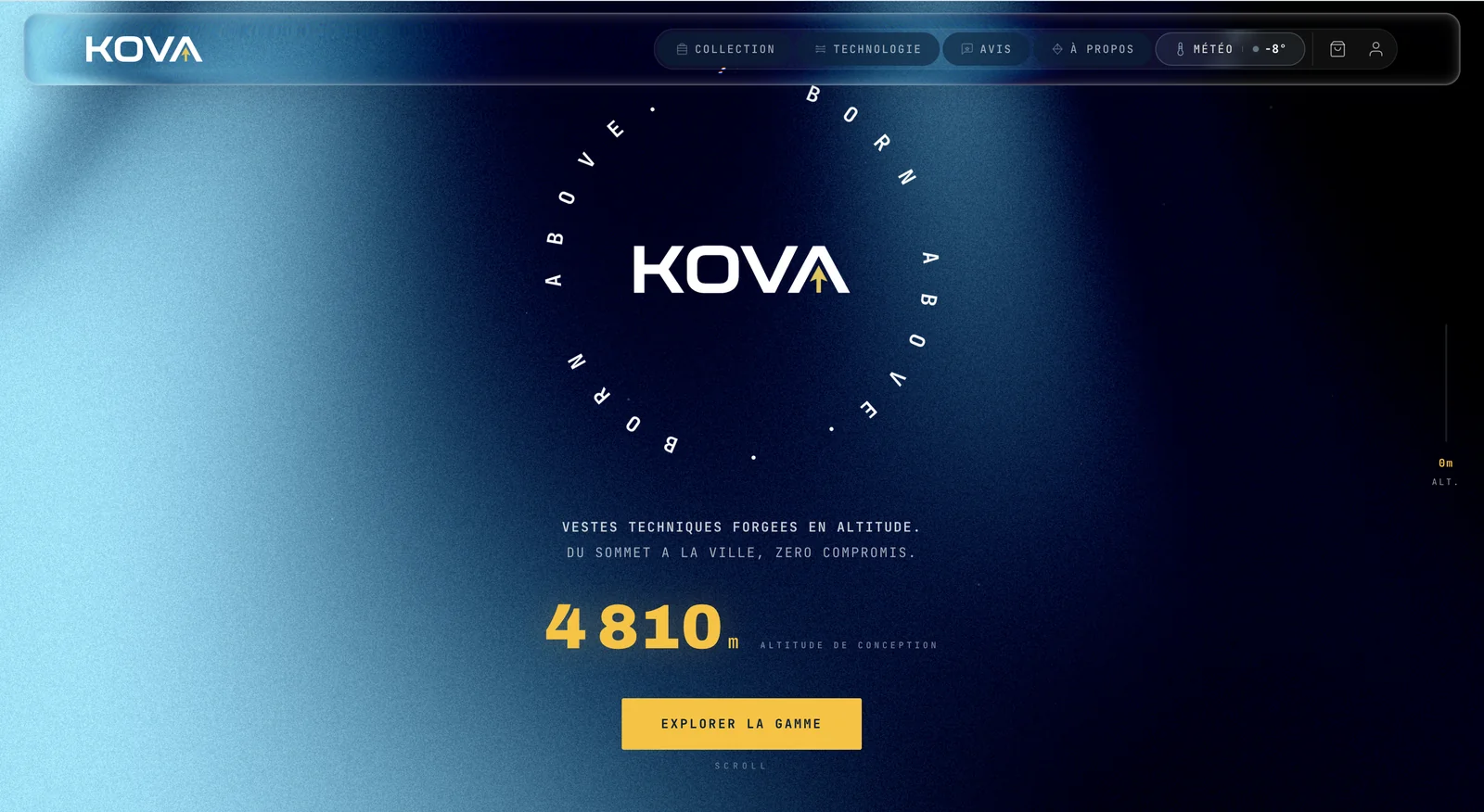 Digital & Web — site KOVA