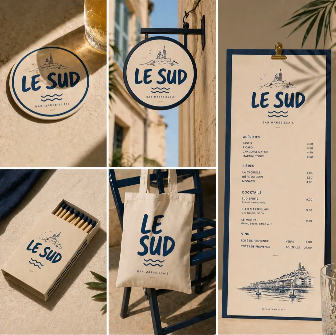Le Sud — Papeterie & merch