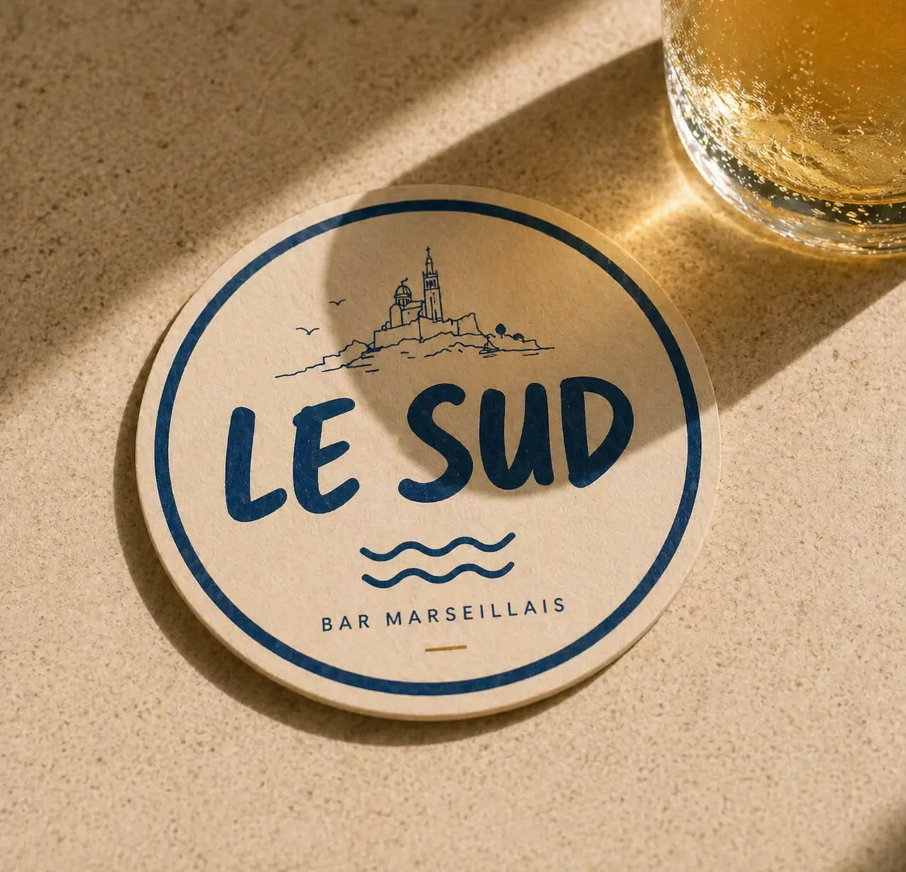 Sous-verre Le Sud