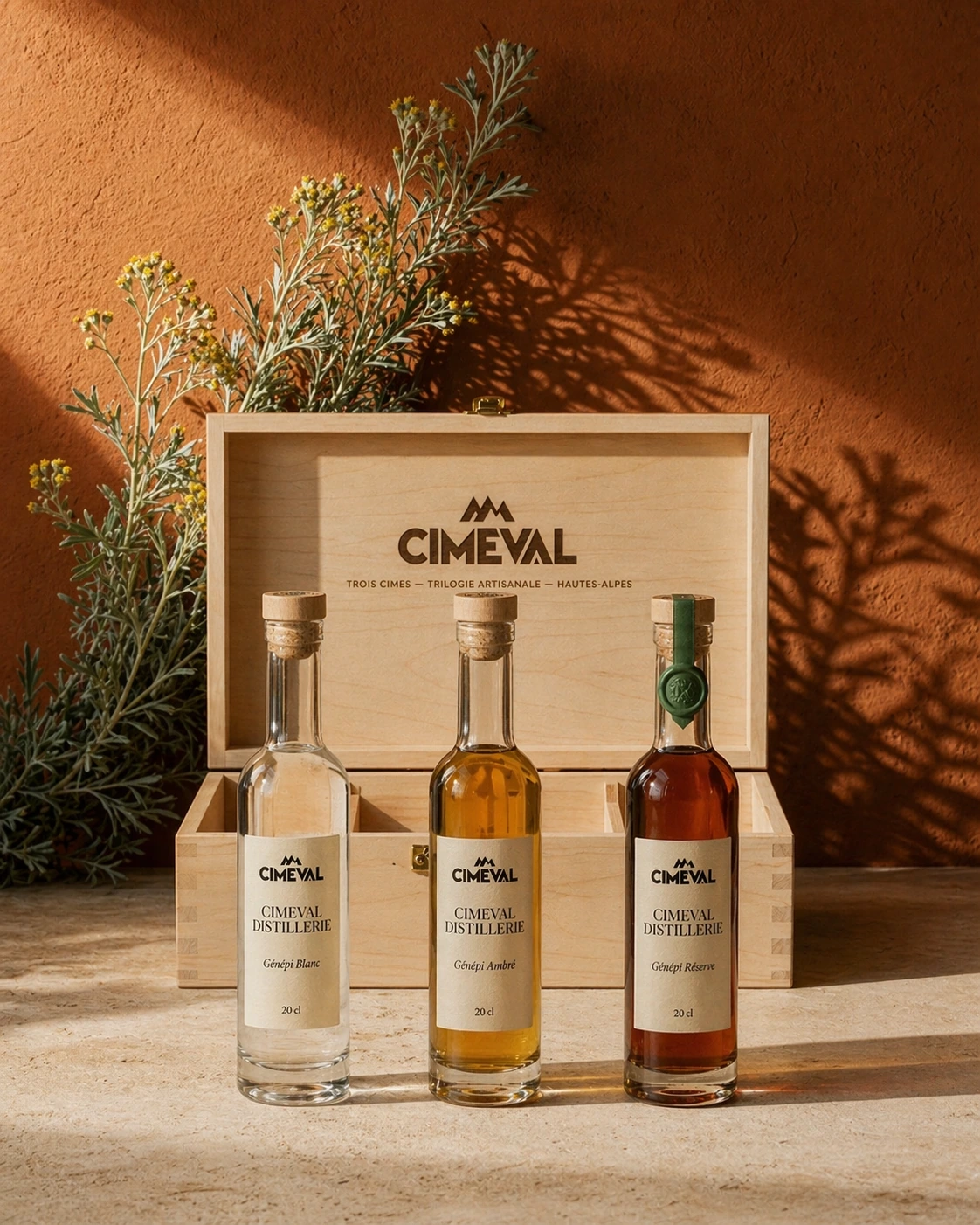 Cimeval — Coffret dégustation Trois Cimes